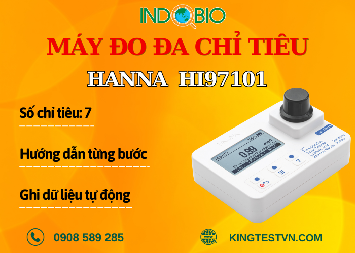 Máy đo đa chỉ tiêu nước Hanna HI97101